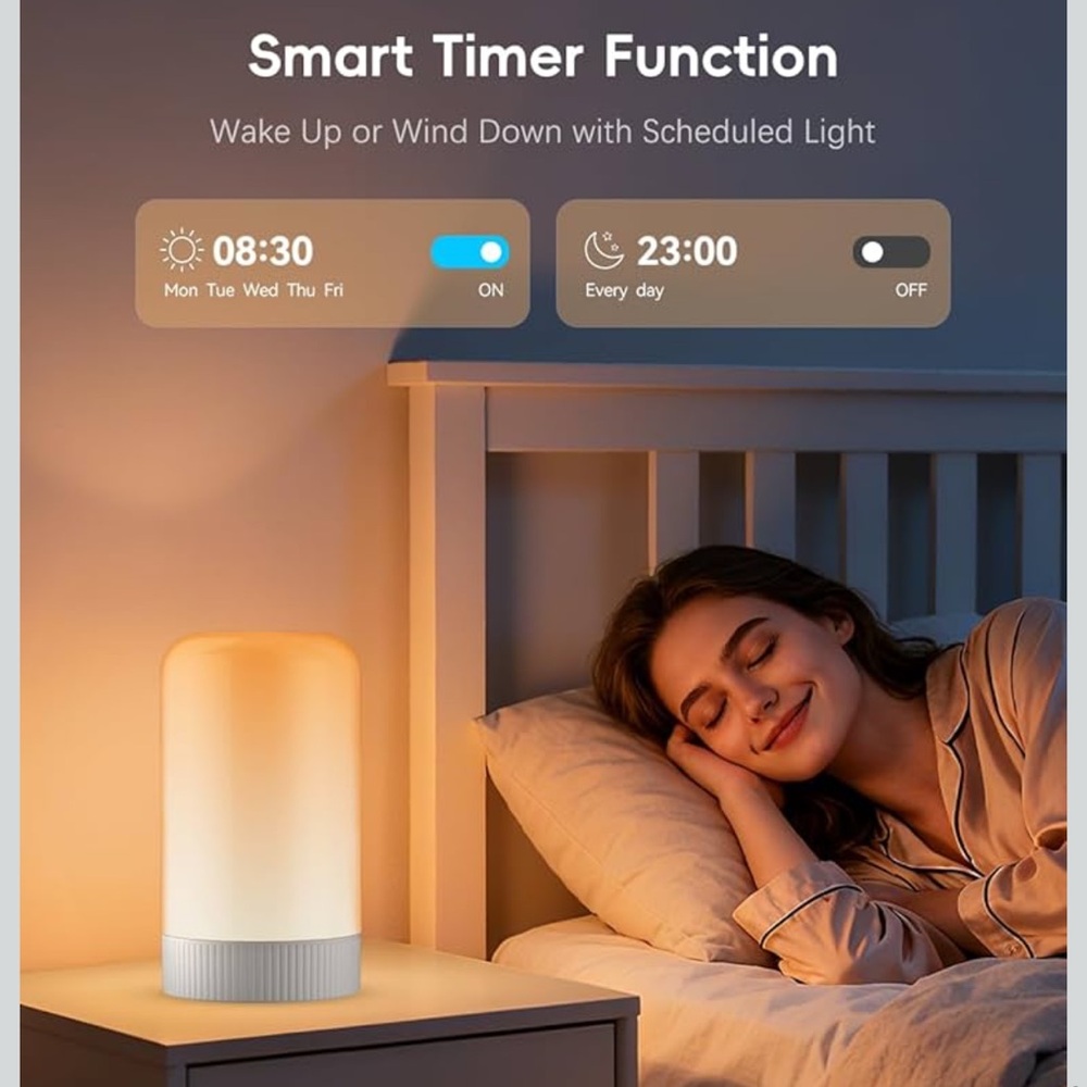 Color-Changing LED Smart Table Lamp - Picture 5 of 7